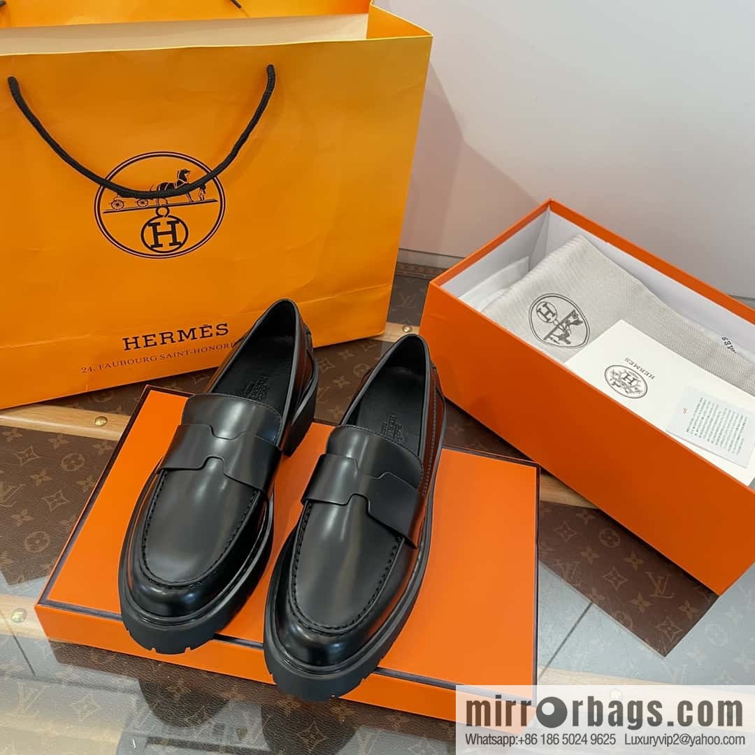 Hermes new platform loafers H232059Z 02380