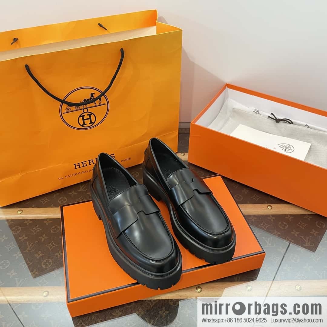 Hermes new platform loafers H232059Z 02380