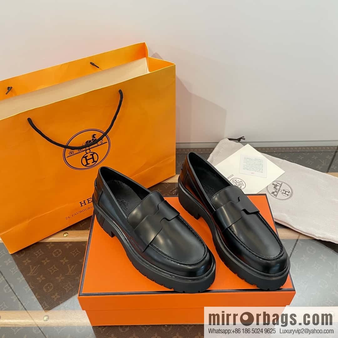 Hermes new platform loafers H232059Z 02380