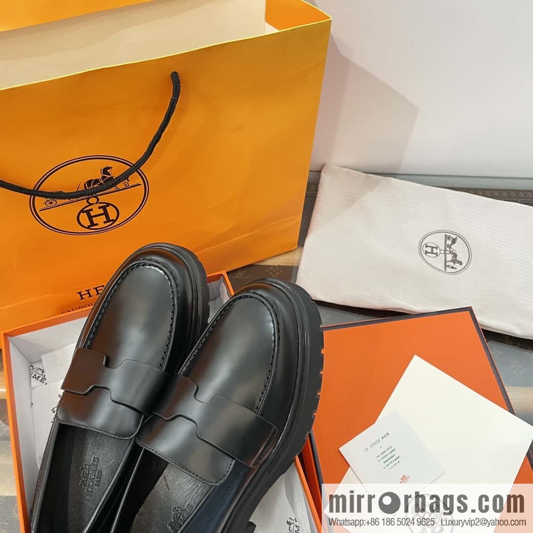 Hermes new platform loafers H232059Z 02380