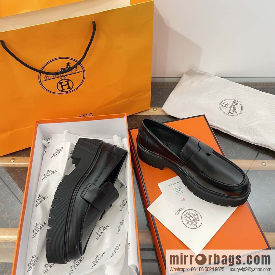 Hermes new platform loafers H232059Z 02380
