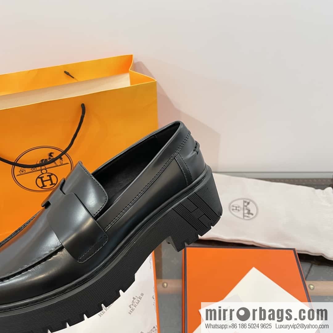 Hermes new platform loafers H232059Z 02380