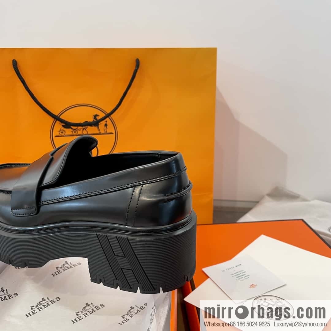 Hermes new platform loafers H232059Z 02380