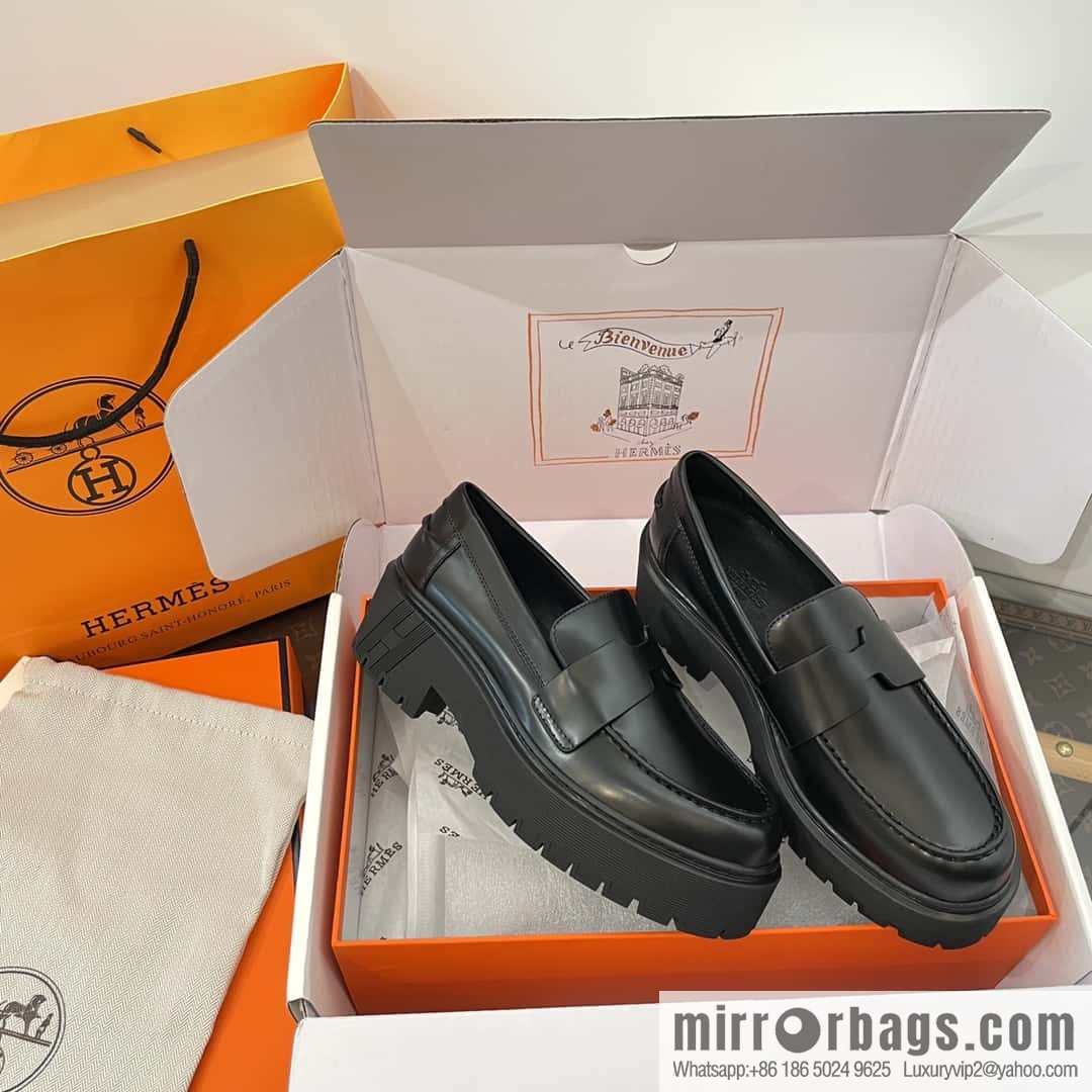 Hermes new platform loafers H232059Z 02380