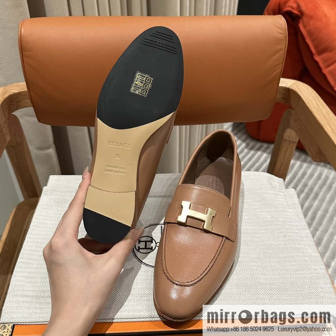 Hermès H Classic Loafers