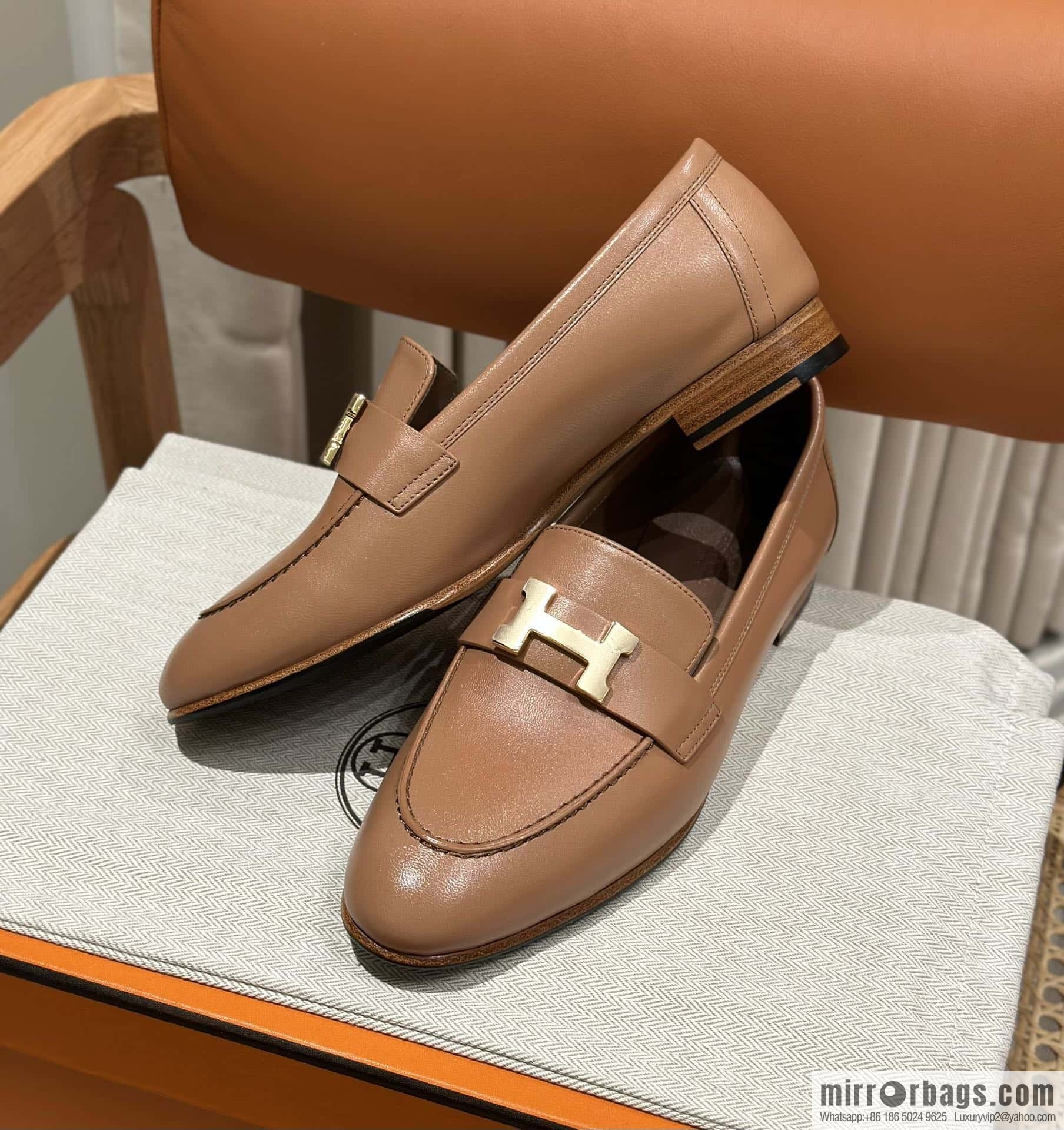Hermès H Classic Loafers