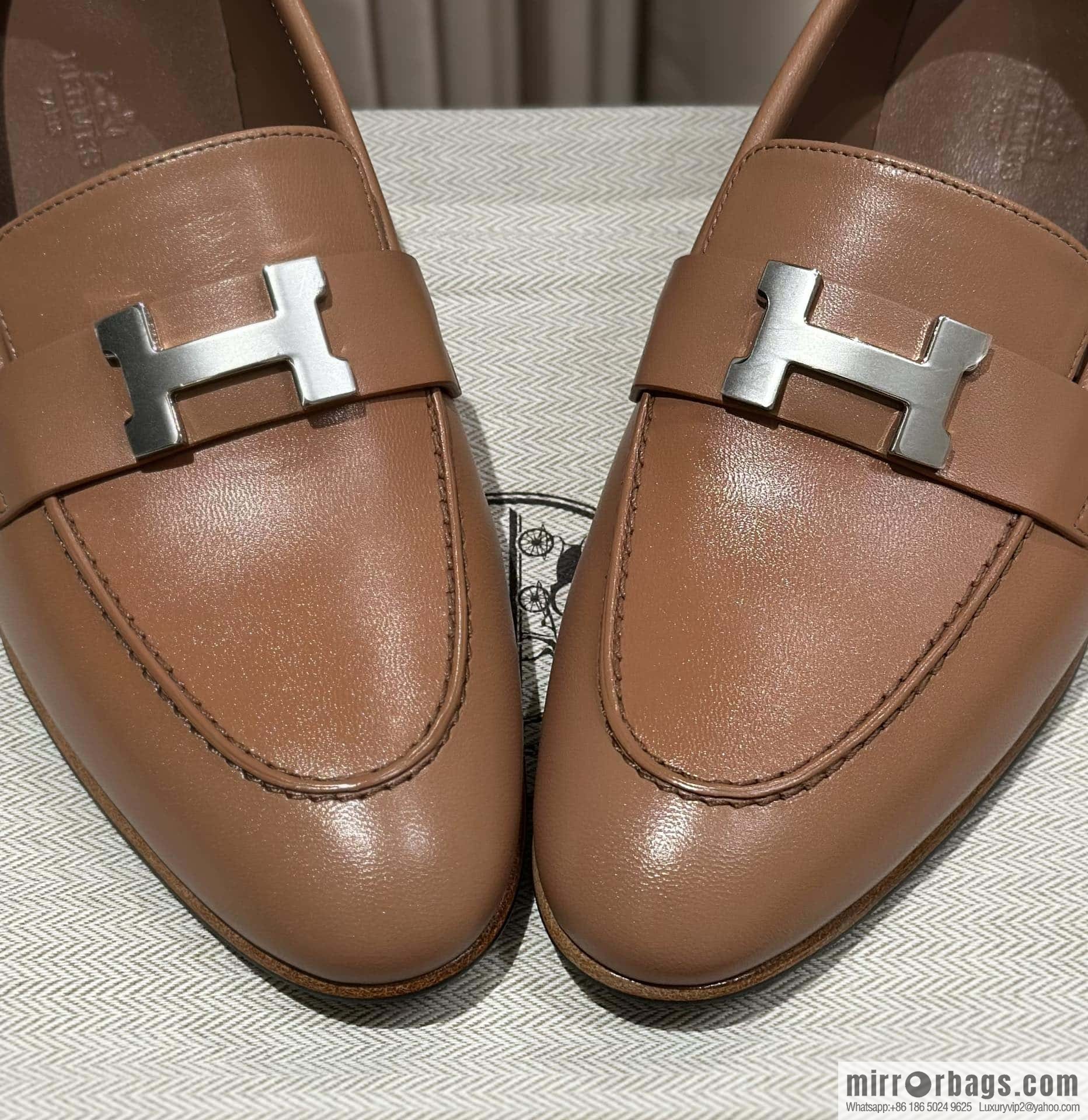 Hermès H Classic Loafers