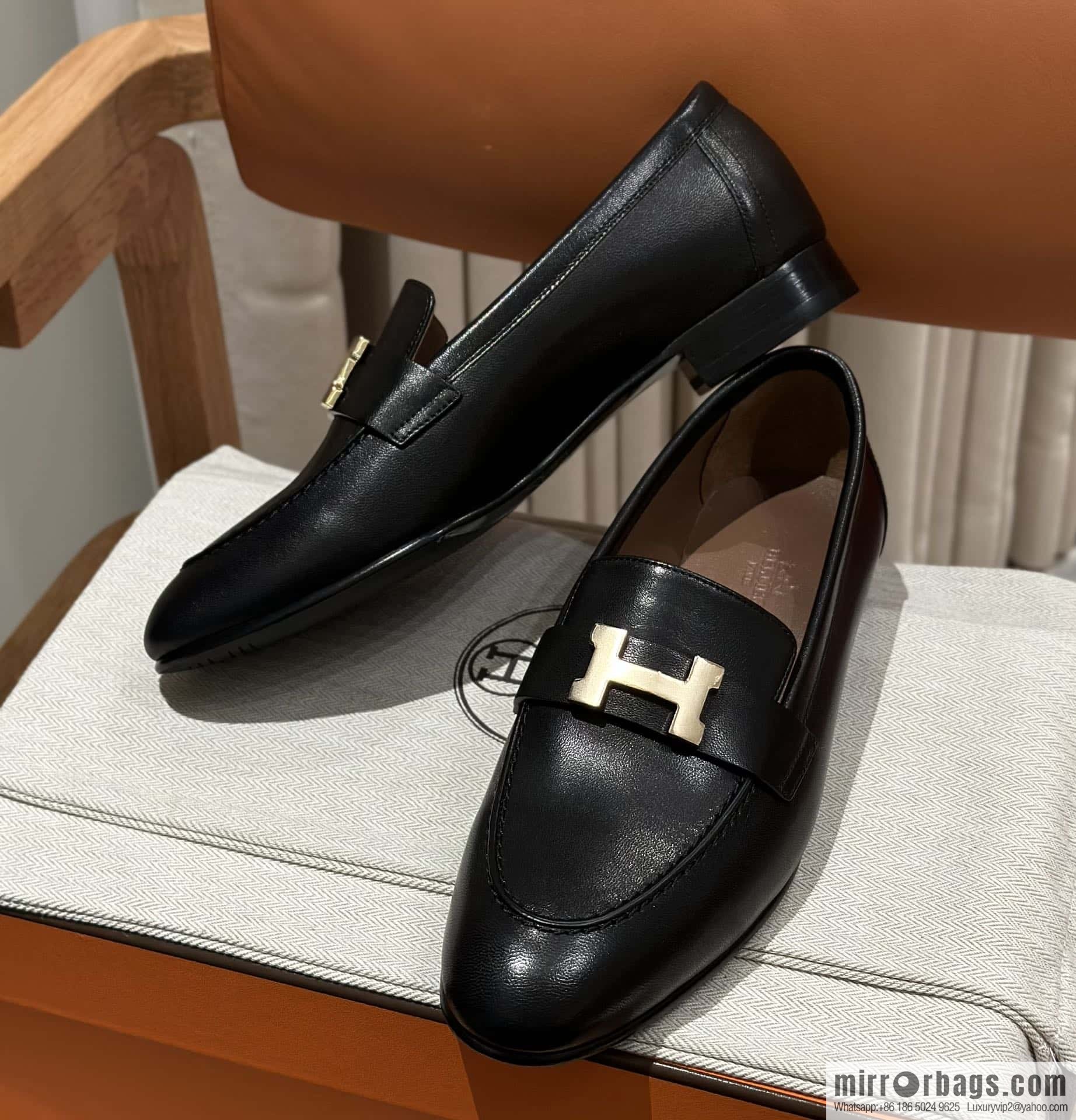 Hermès H Classic Loafers
