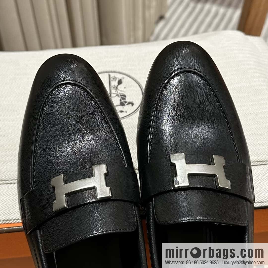 Hermès H Classic Loafers