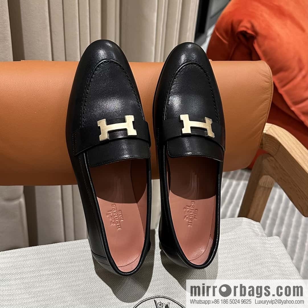 Hermès H Classic Loafers