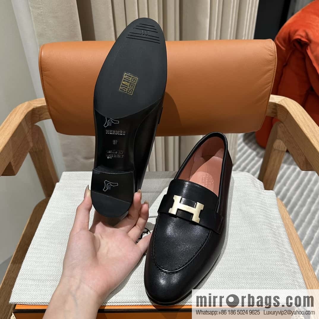 Hermès H Classic Loafers