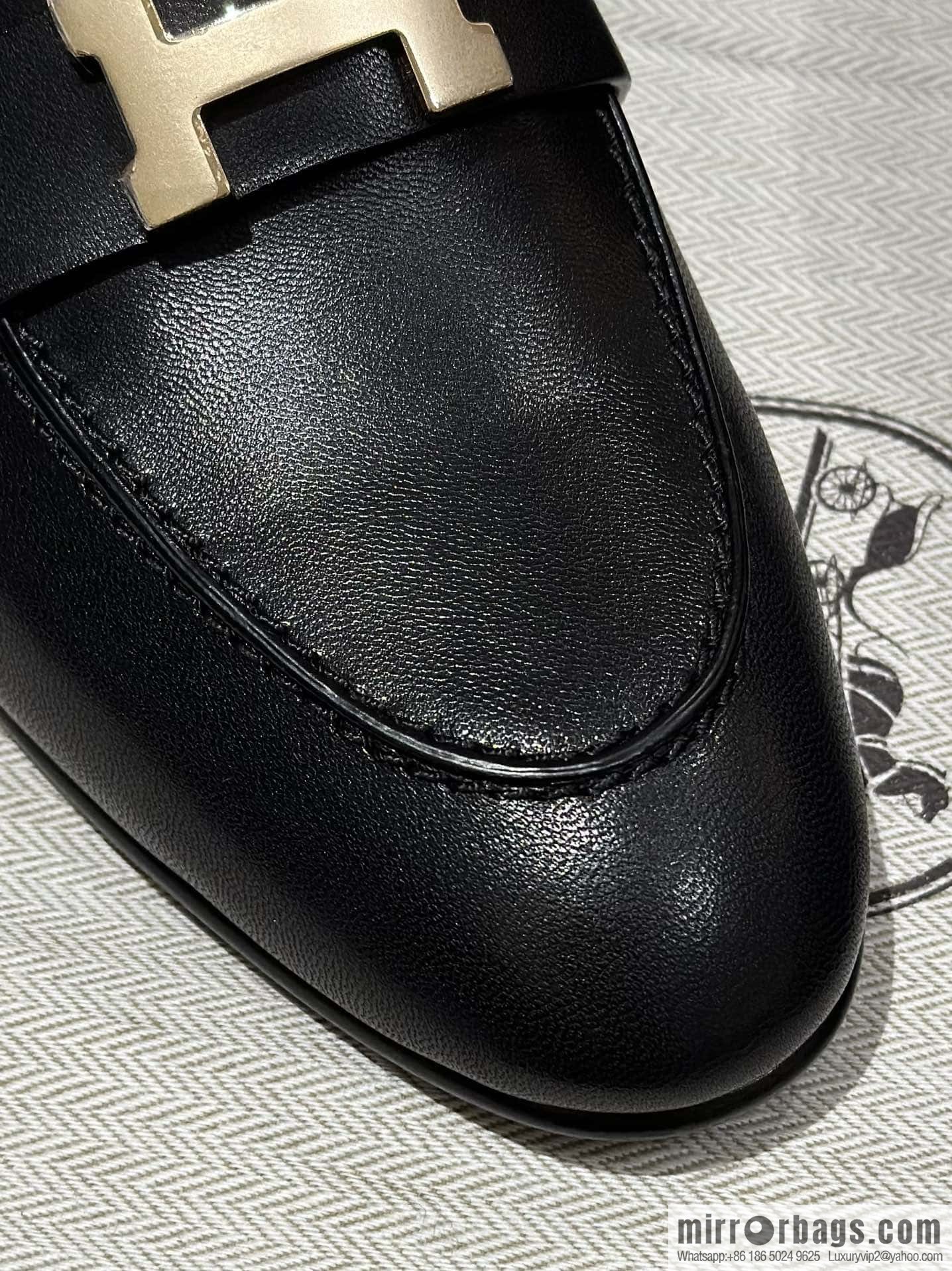 Hermès H Classic Loafers