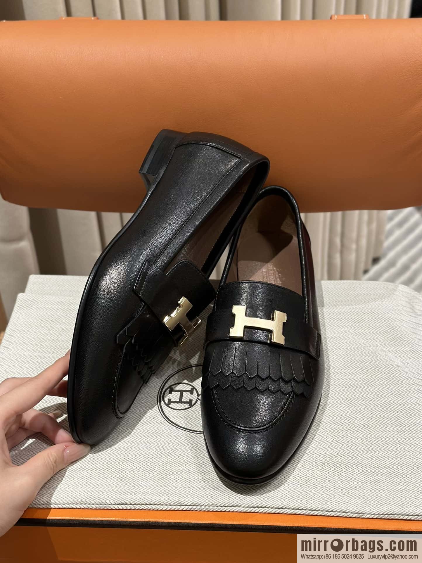Hermès H Classic Loafers