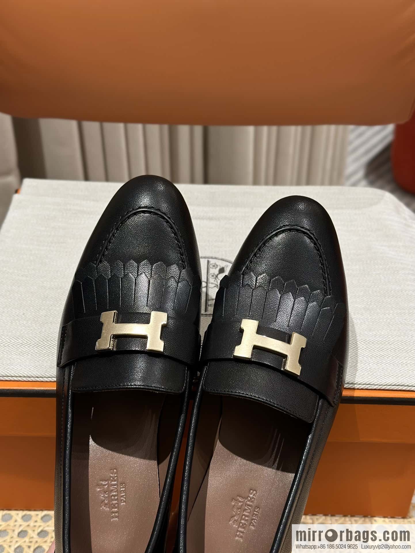 Hermès H Classic Loafers