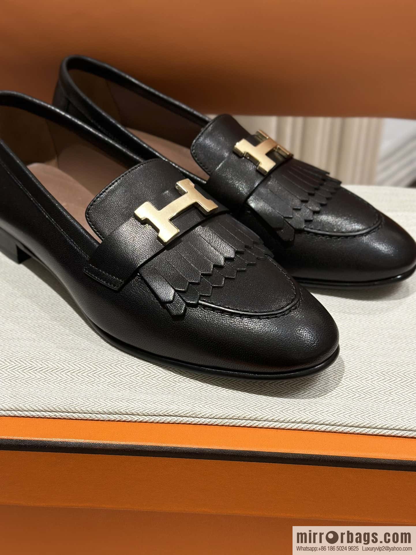 Hermès H Classic Loafers
