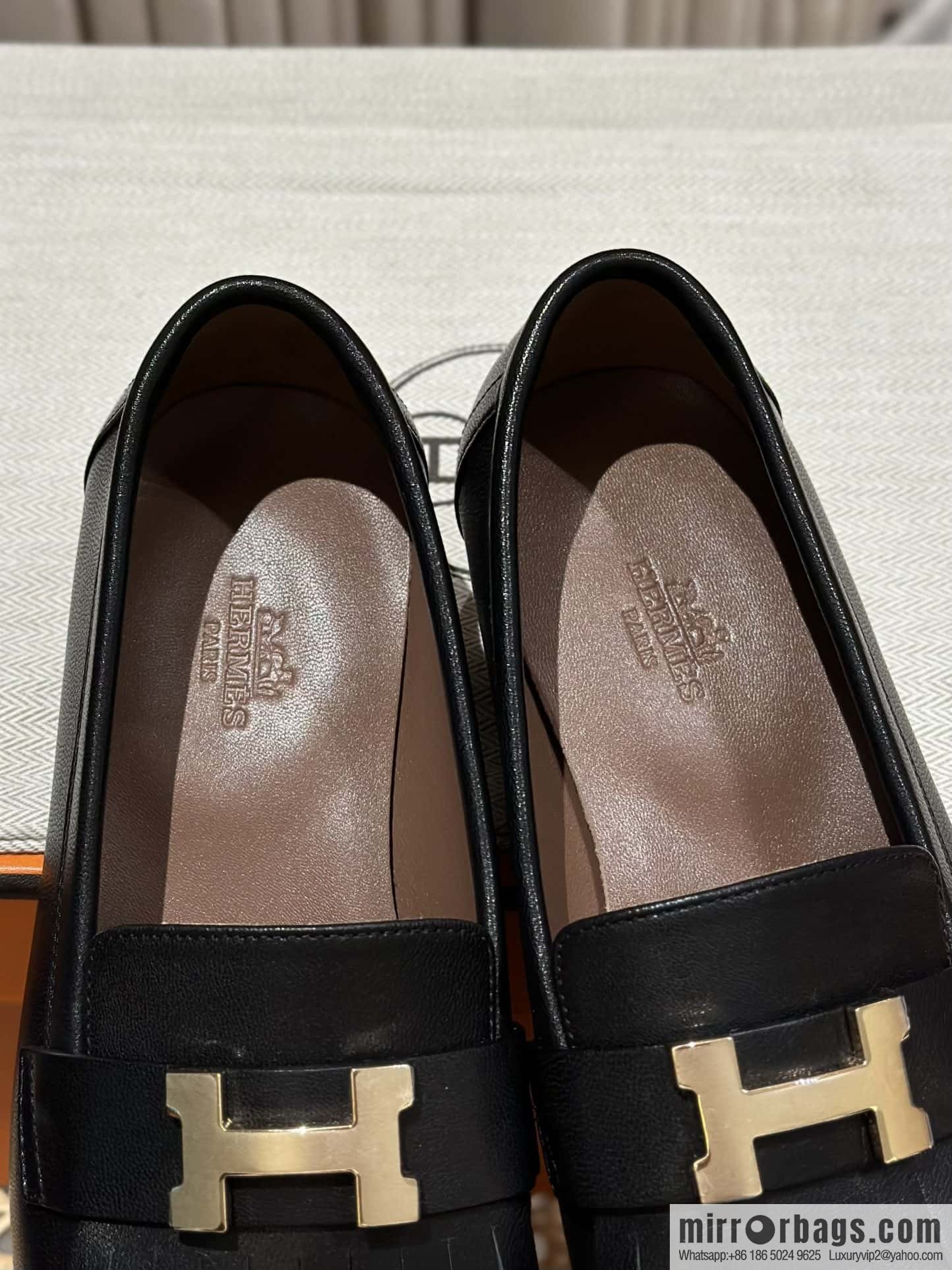 Hermès H Classic Loafers