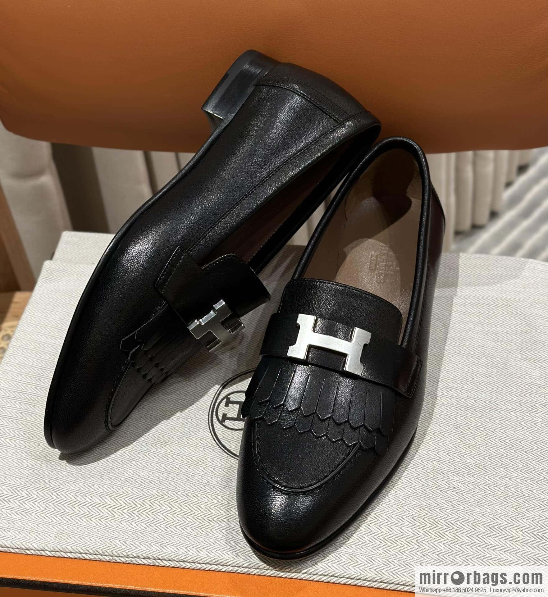 Hermès H Classic Loafers