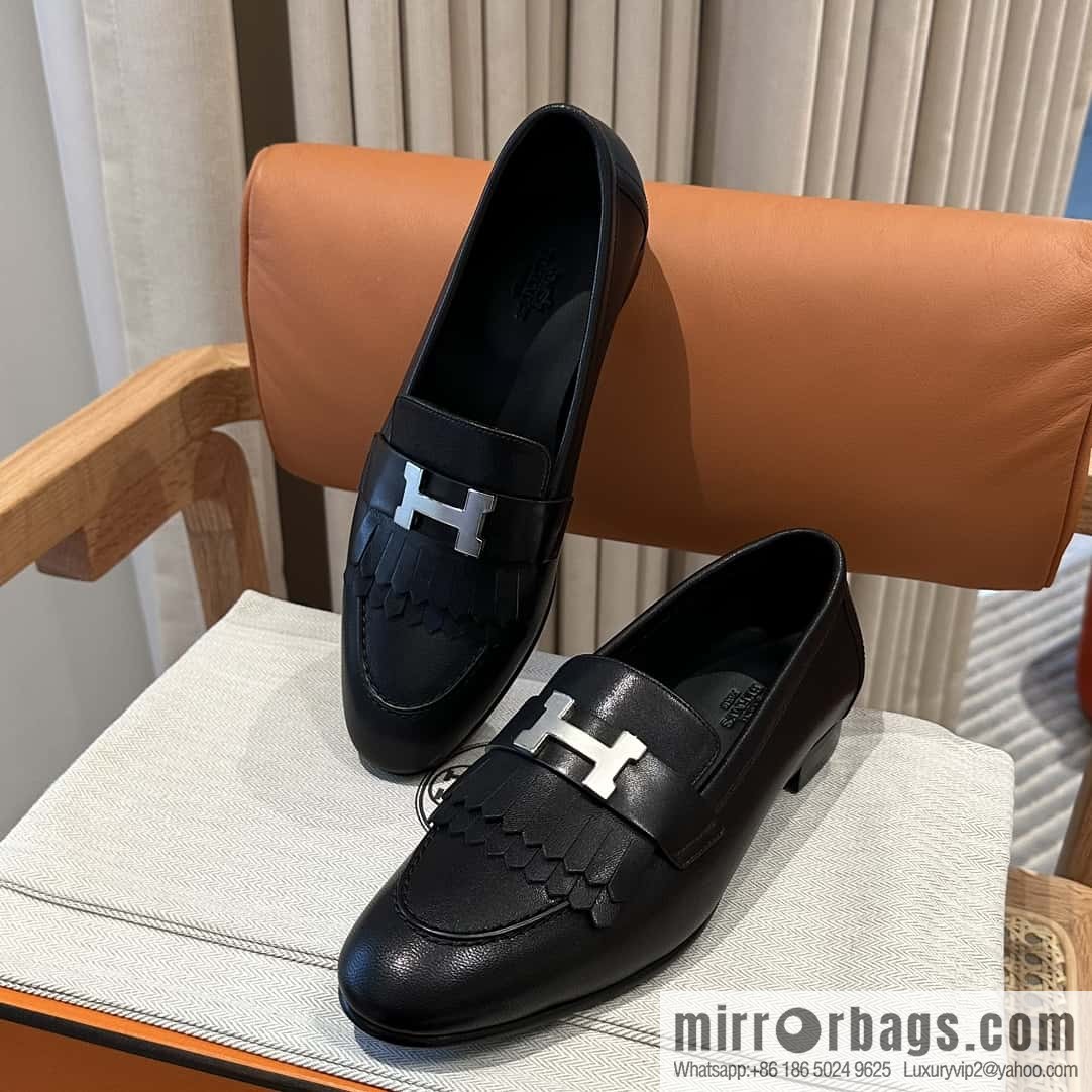 Hermès H Classic Loafers