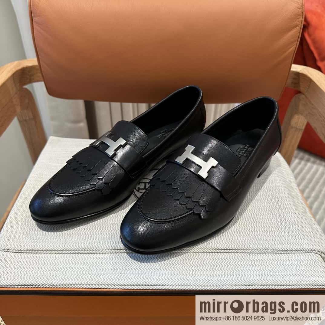 Hermès H Classic Loafers