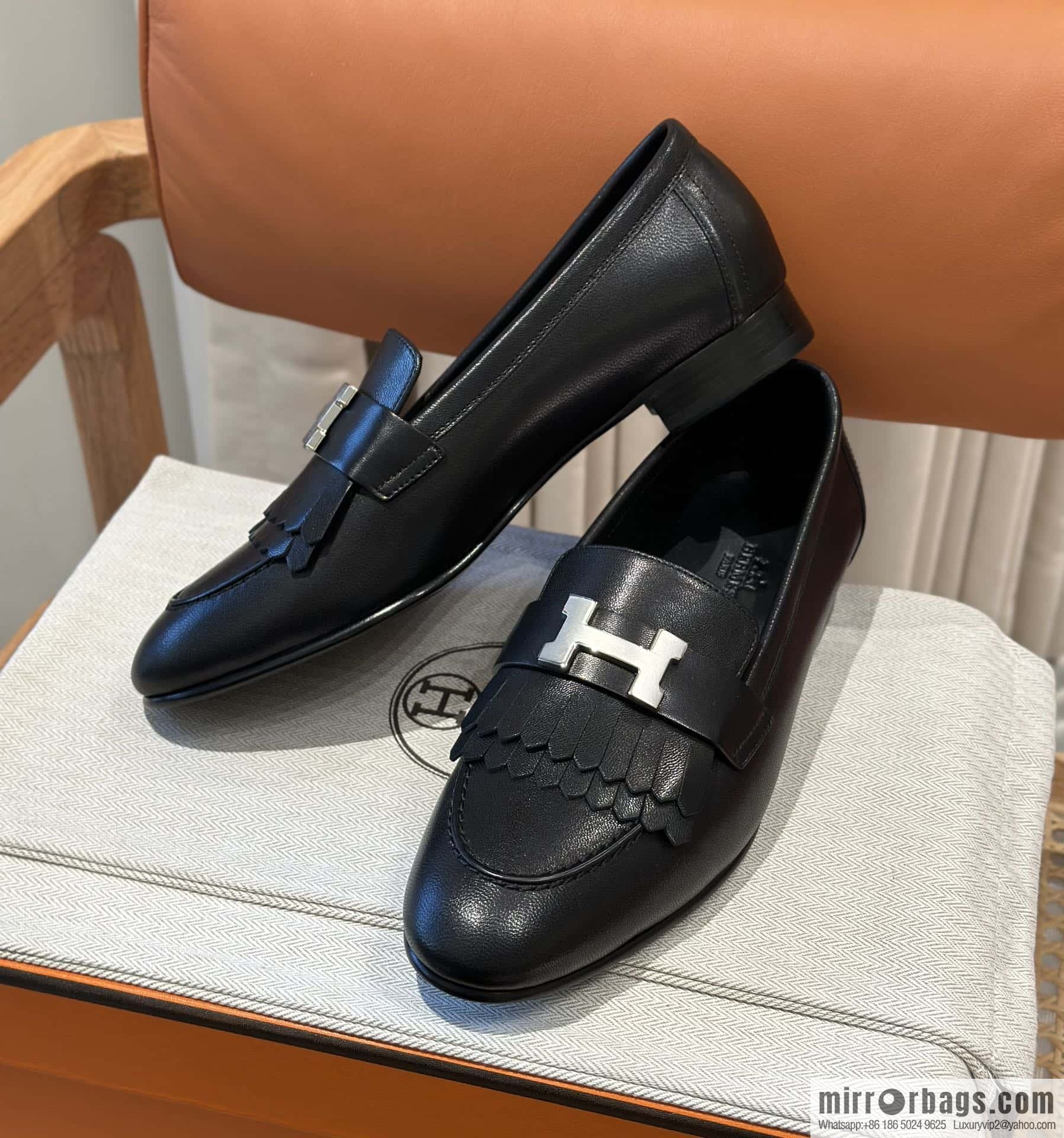 Hermès H Classic Loafers