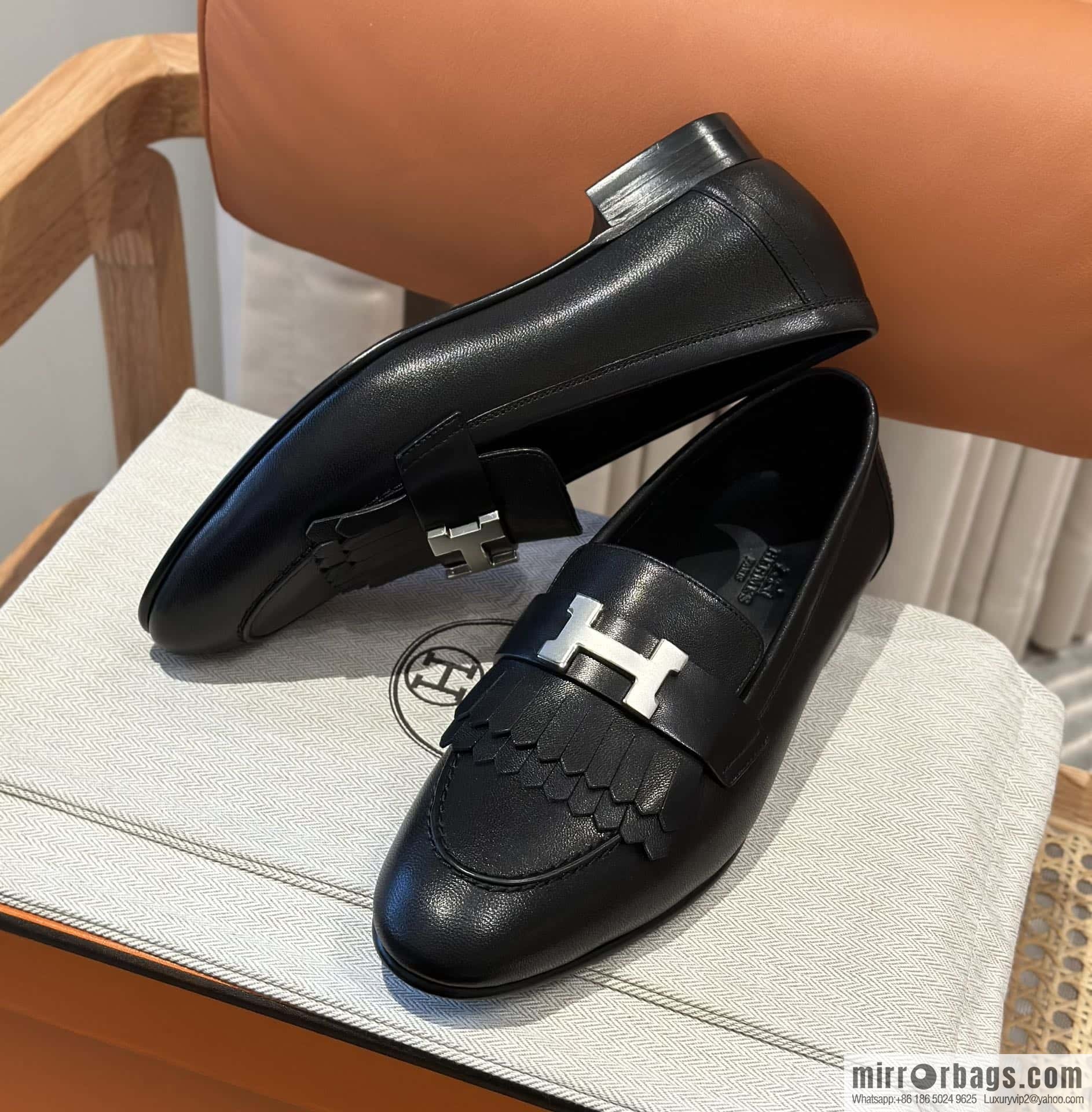 Hermès H Classic Loafers