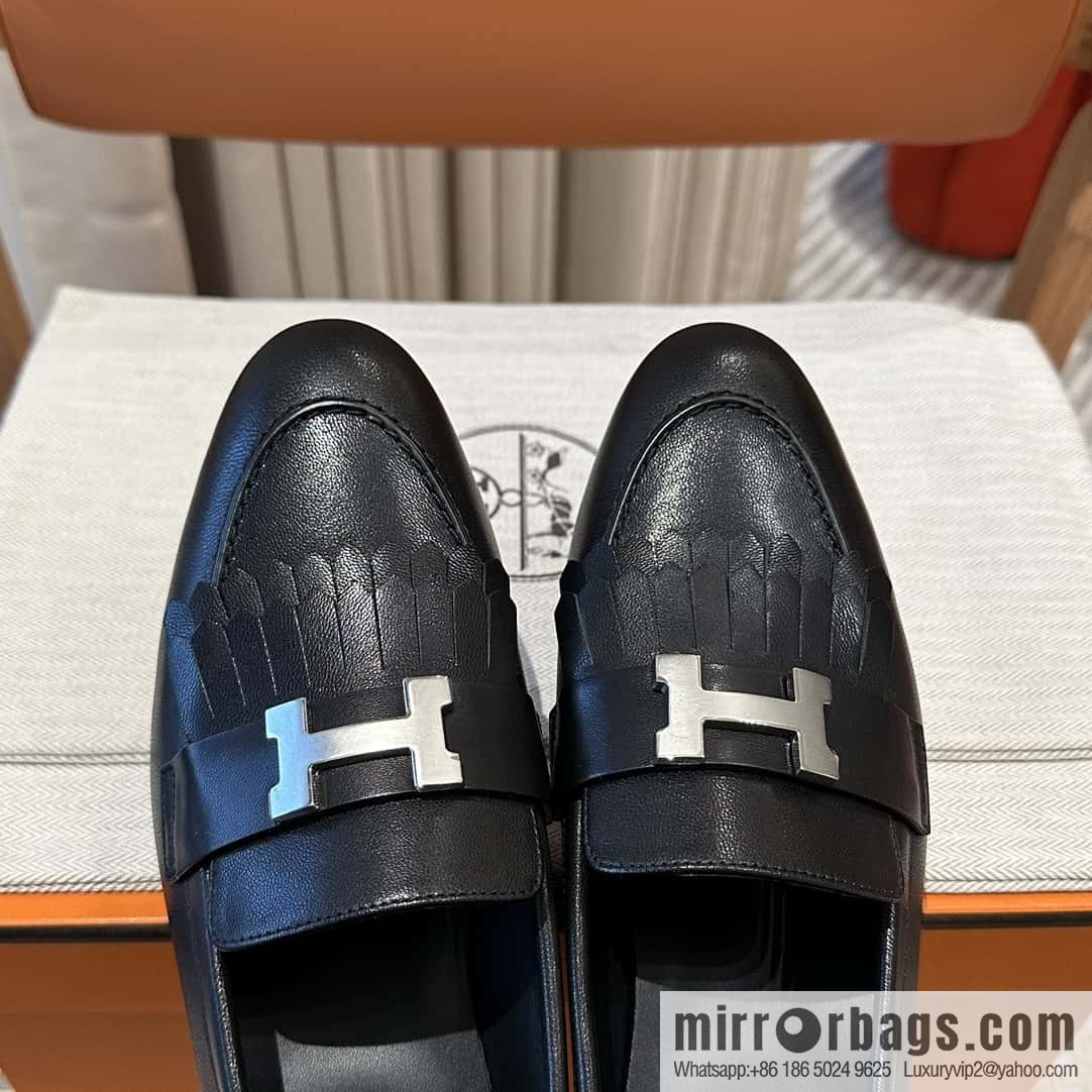Hermès H Classic Loafers