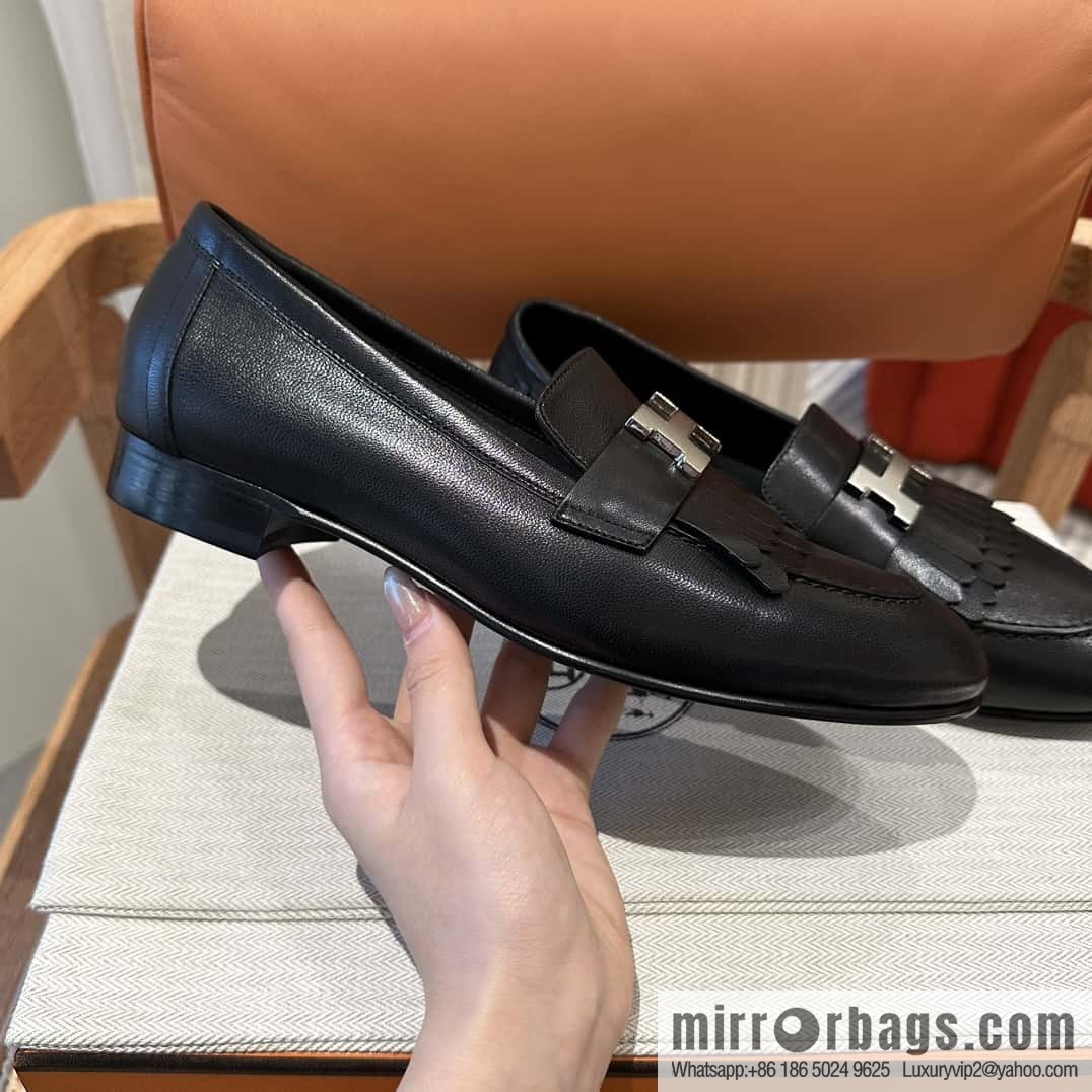 Hermès H Classic Loafers