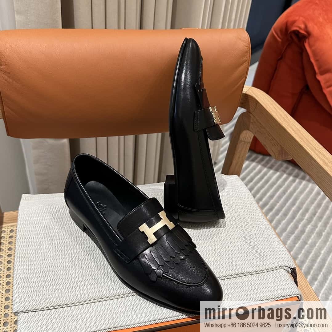 Hermès H Classic Loafers