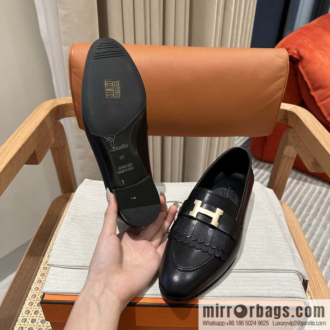 Hermès H Classic Loafers