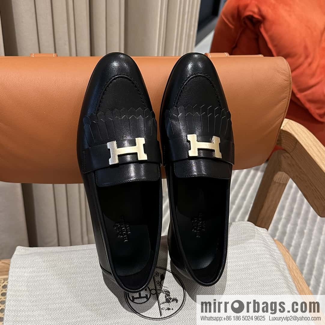 Hermès H Classic Loafers