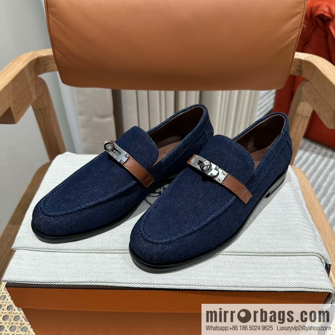 Hermès H Classic Loafers