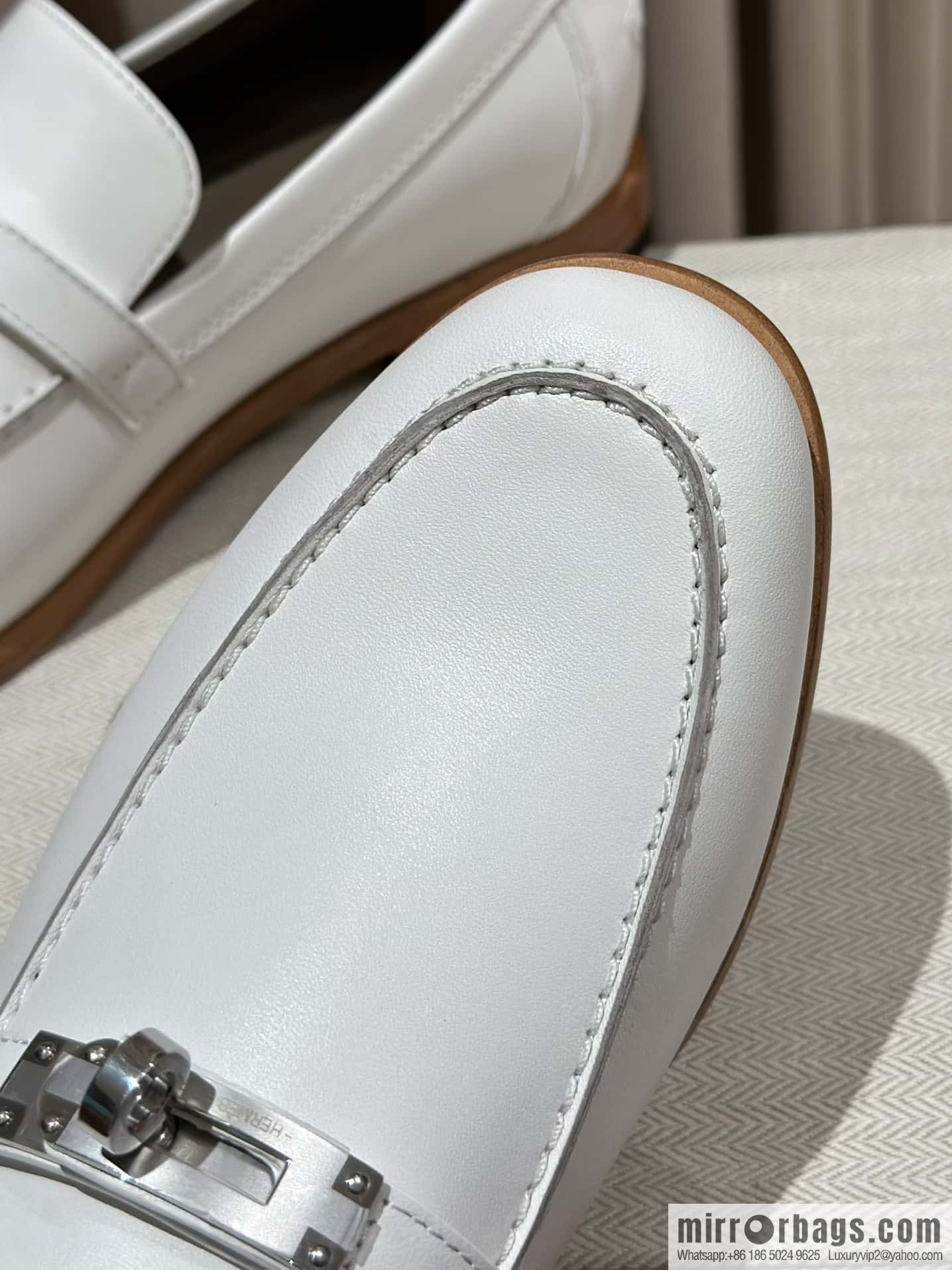 Hermès kelly buckle loafers