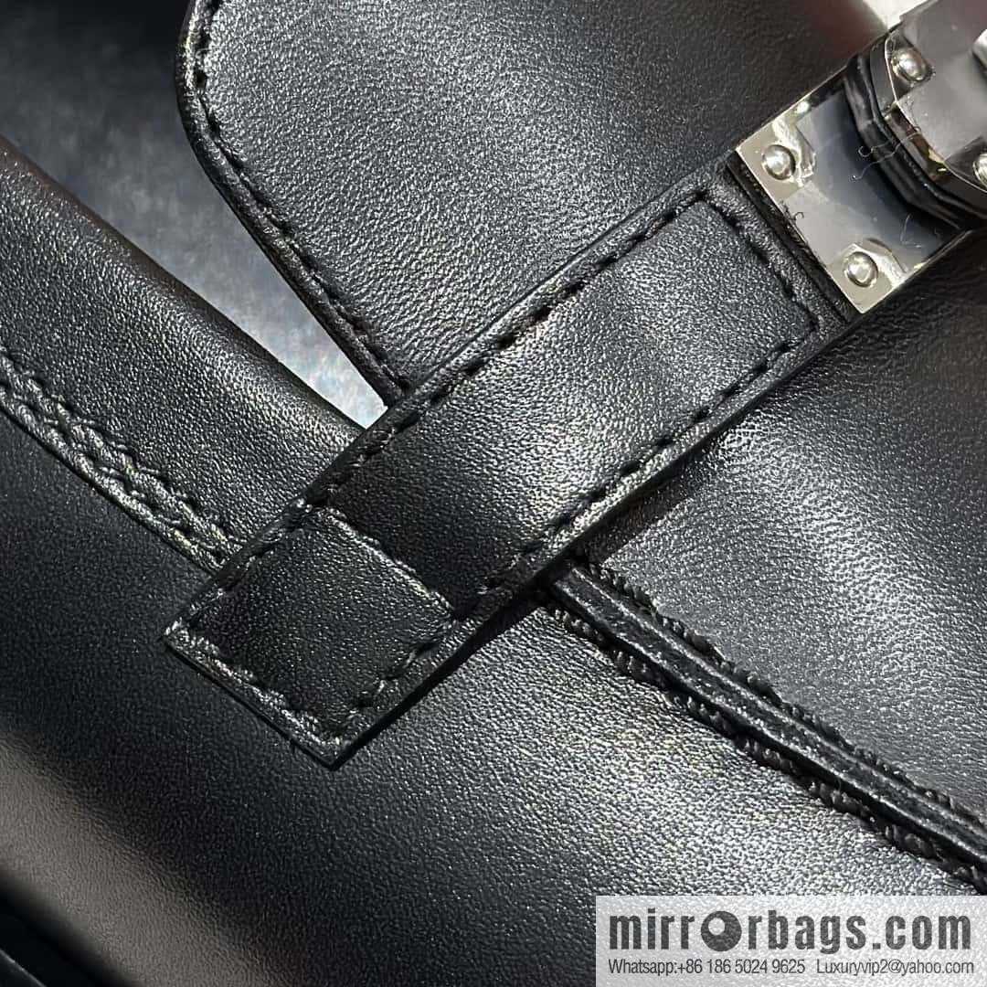 Hermès kelly buckle loafers