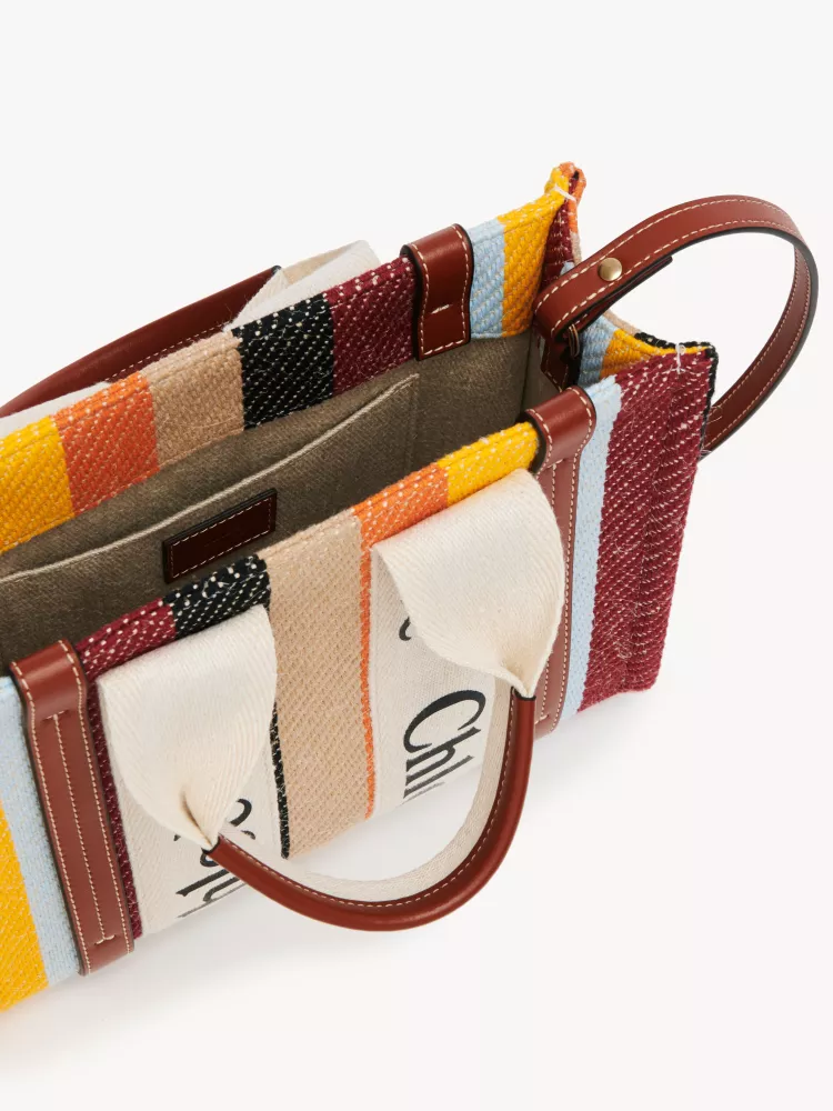 Chloe Rainbow 🌈 Woody tote bag, small 26CM
