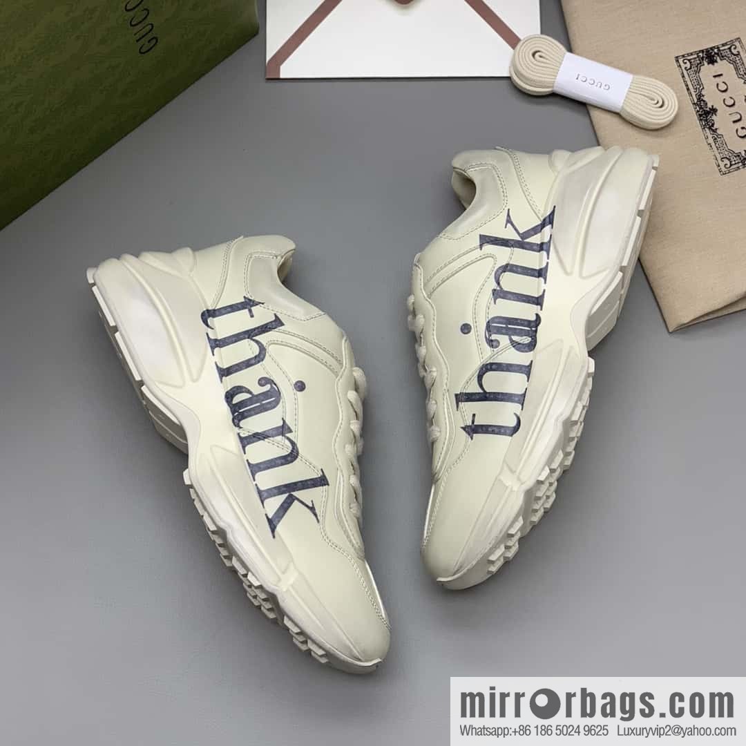 GUCCI men's and women's retro sneakers