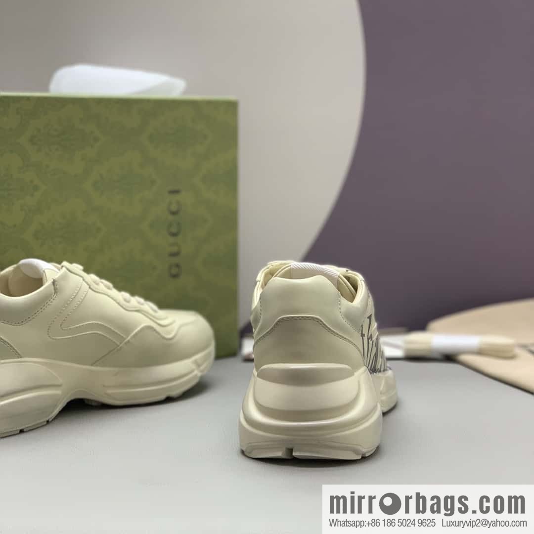 GUCCI men's and women's retro sneakers