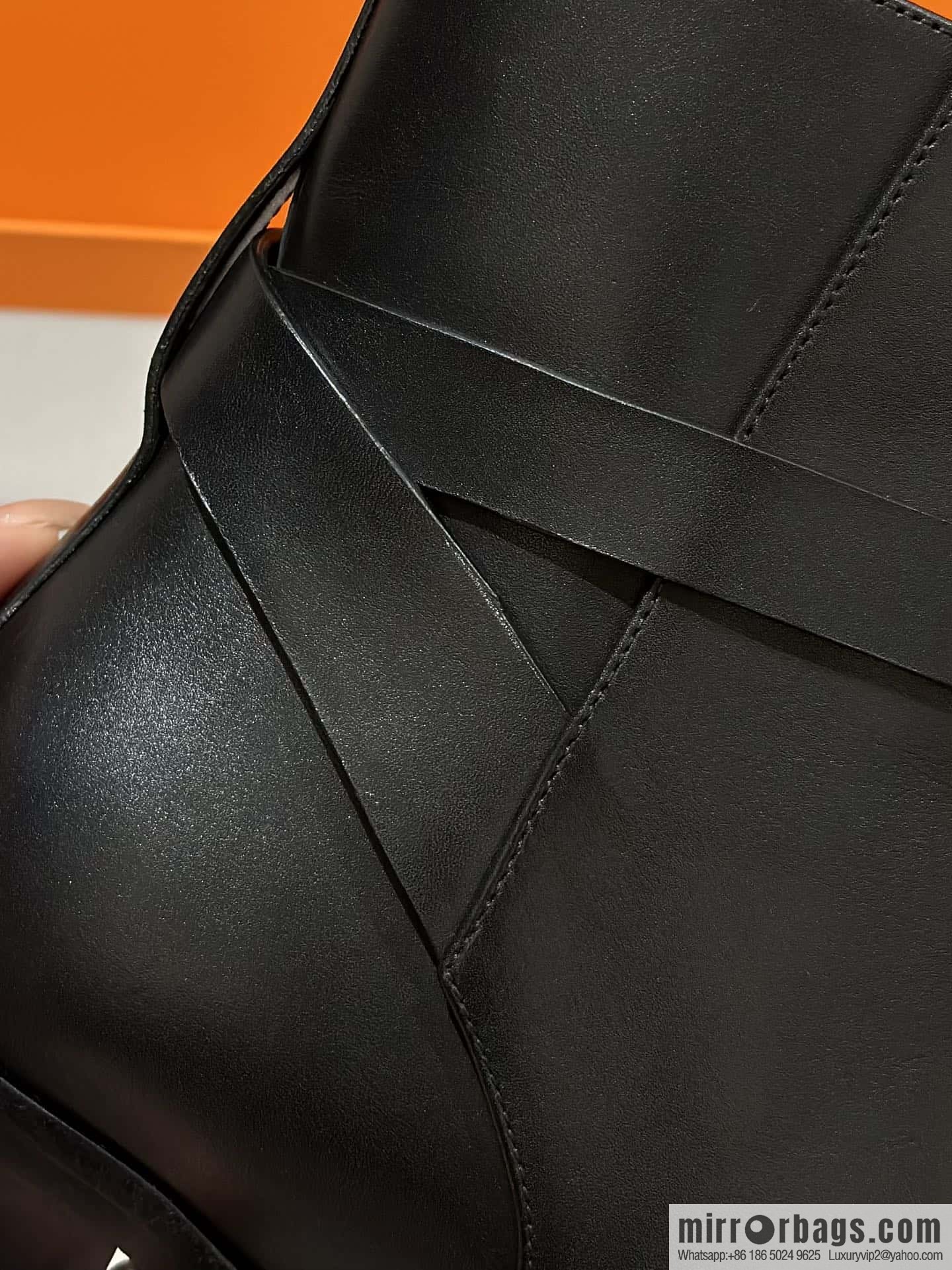 Hermès new autumn and winter kelly buckle high-heeled boots