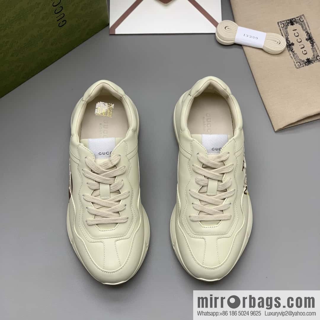 GUCCI men's and women's retro sneakers