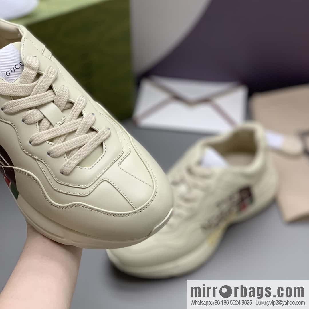 GUCCI men's and women's retro sneakers