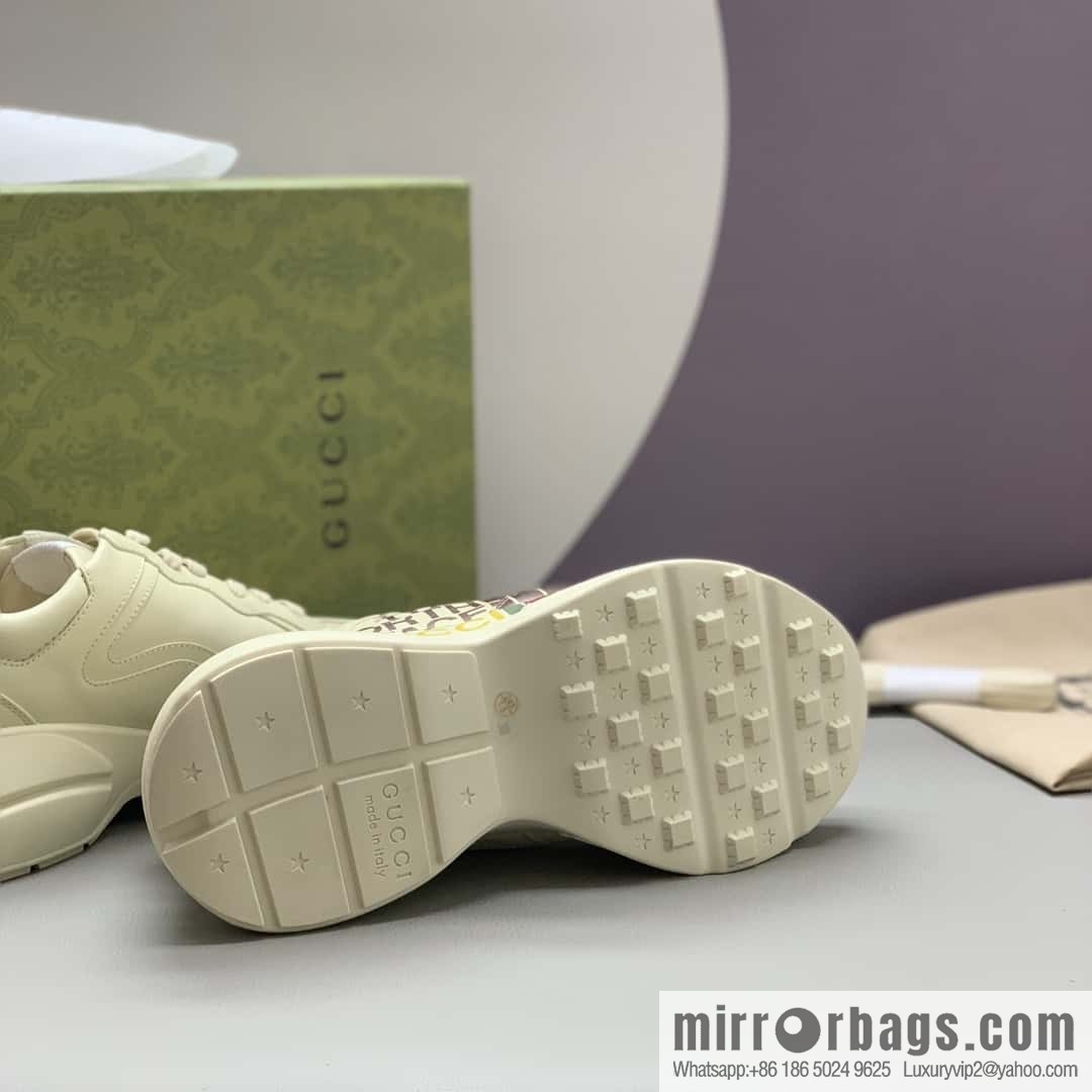 GUCCI men's and women's retro sneakers