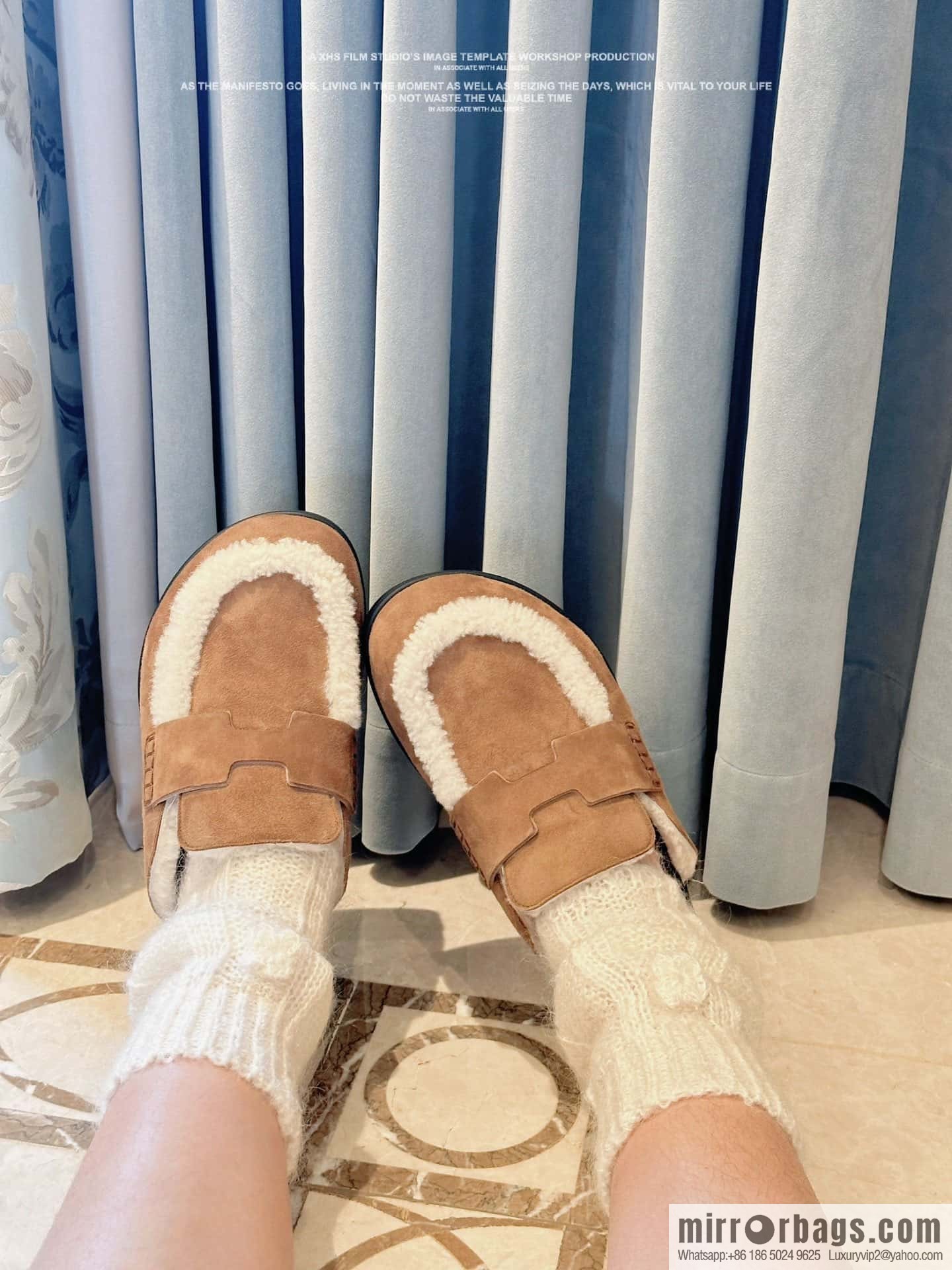 Hermès Müller half-tow Birkenstocks