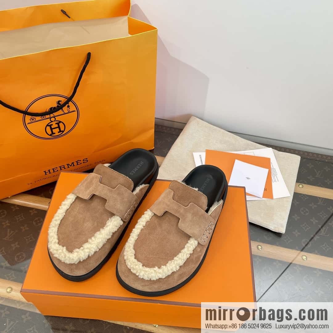 Hermès Müller half-tow Birkenstocks