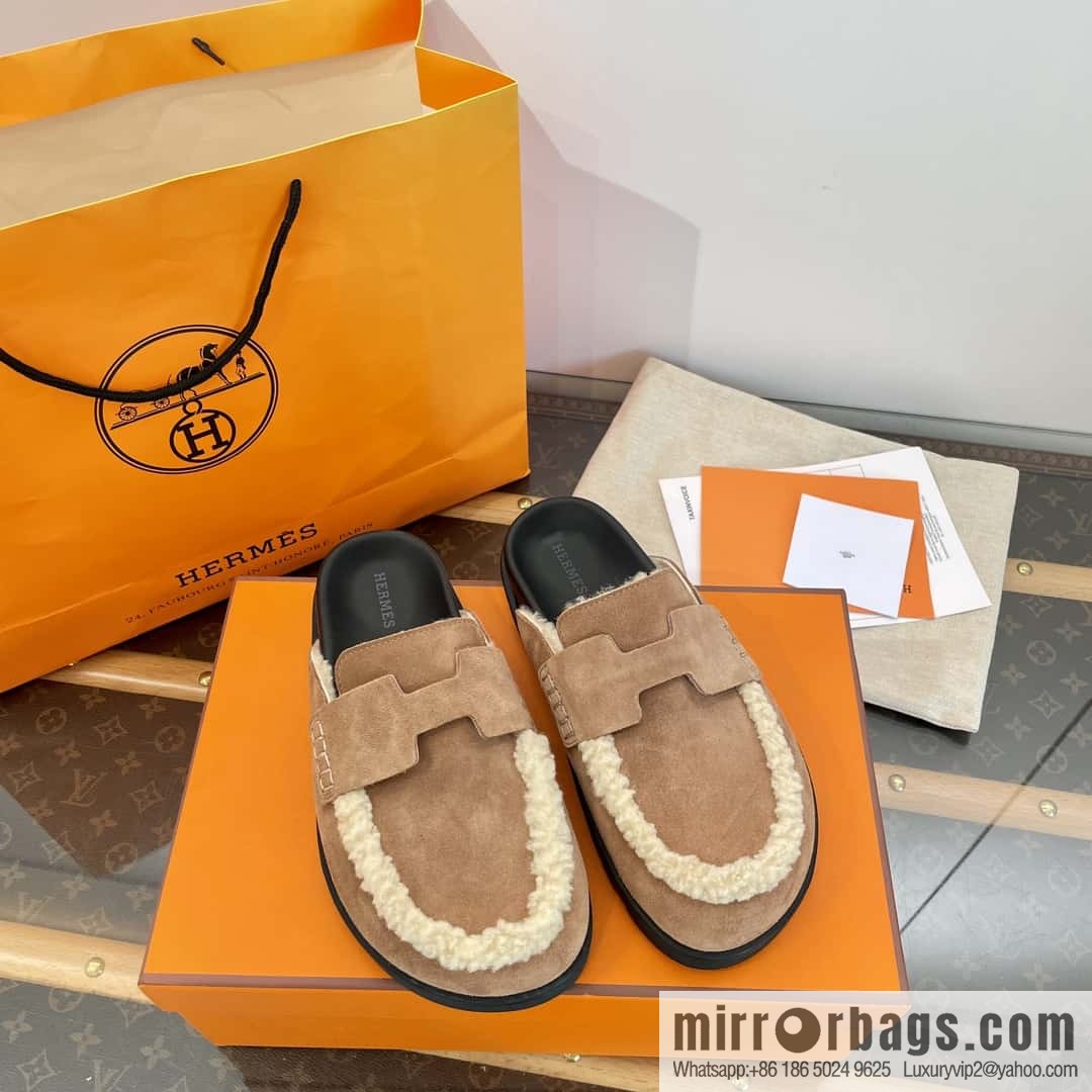Hermès Müller half-tow Birkenstocks