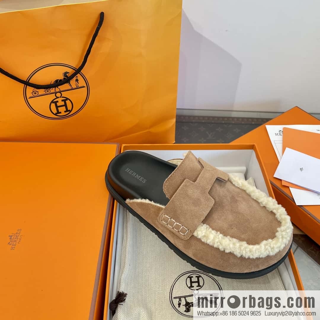 Hermès Müller half-tow Birkenstocks