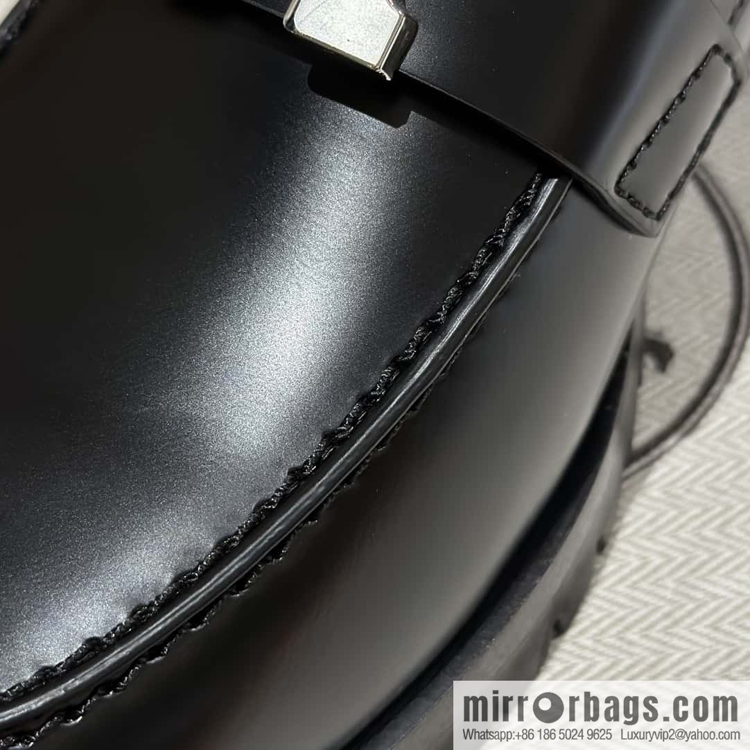 Hermès new platform H loafers
