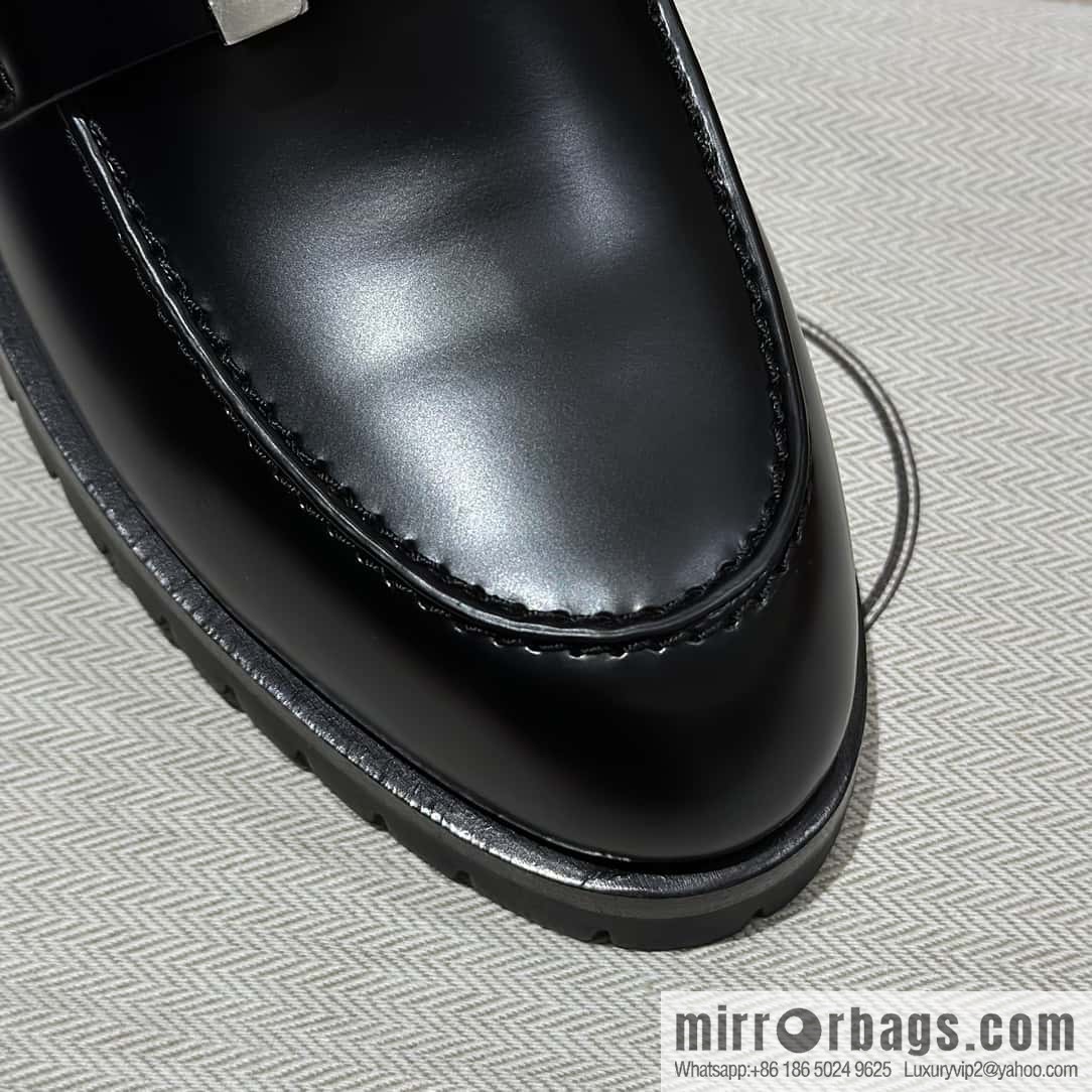 Hermès new platform H loafers