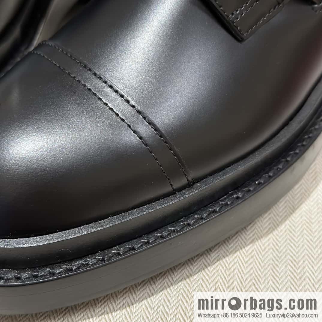 Hermès glossy calfskin Funk and ankle boots