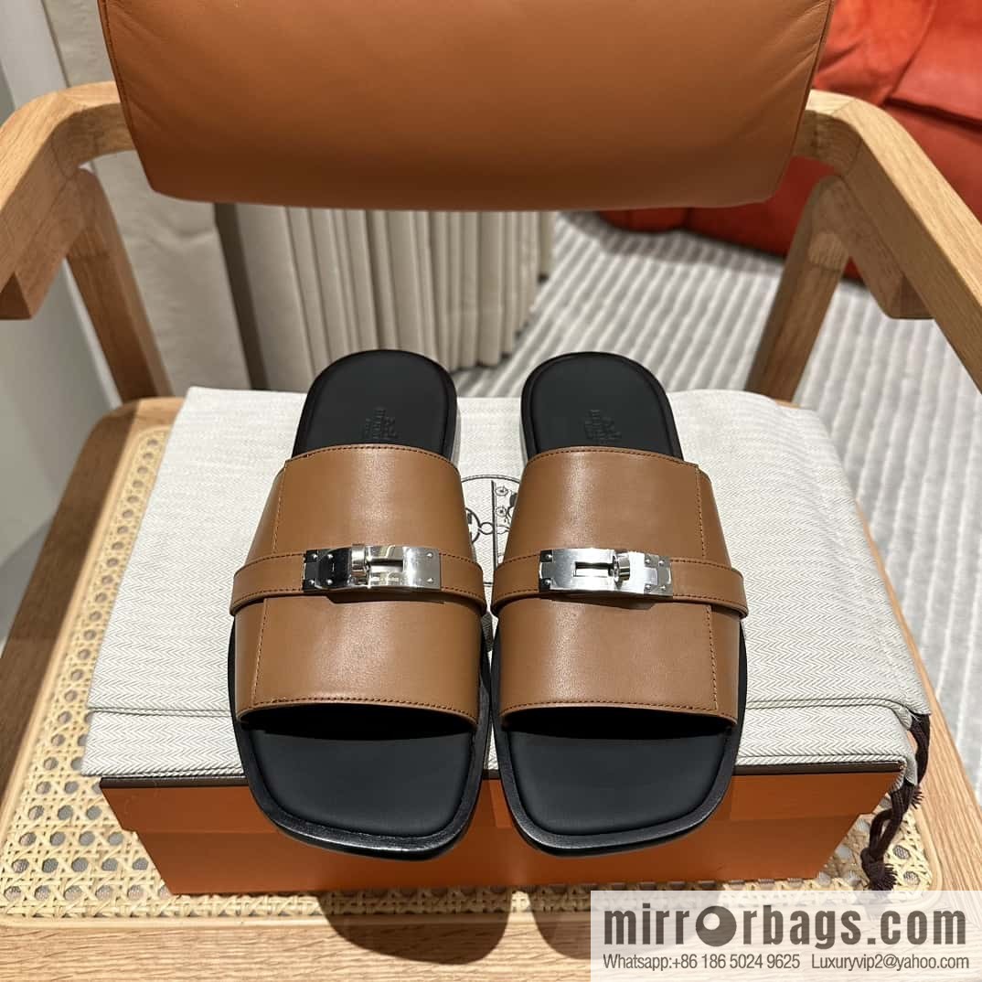 Hermès Kelly Men's Slippers