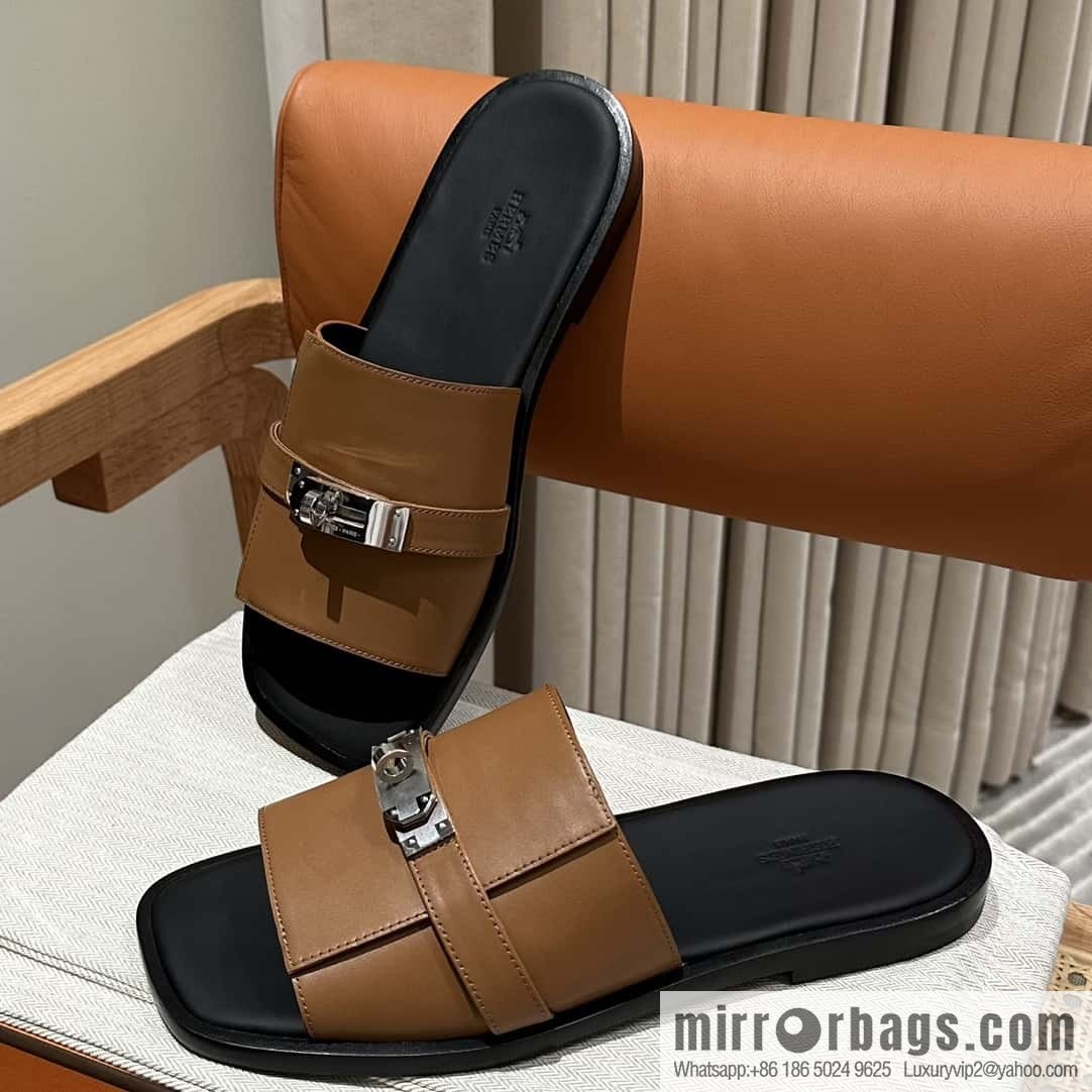 Hermès Kelly Men's Slippers