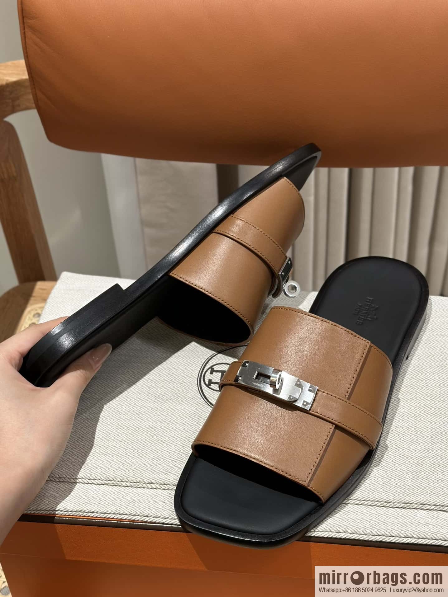 Hermès Kelly Men's Slippers